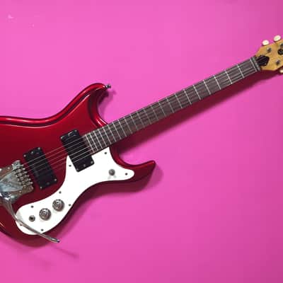 Mosrite Mark V 1967 Candy Apple Red image 2