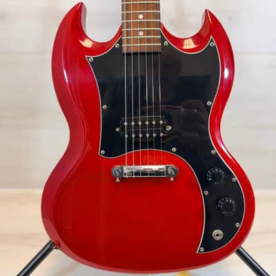 Maestro SG Junior Red Electric Guitar w/ Gig Bag 2000's image 2