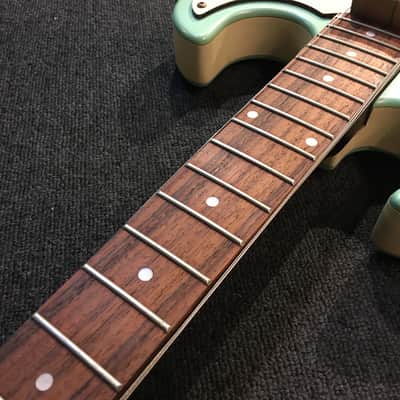 No.050426 DANELECTRO Double Cutaway Mint Green Very Good image 12