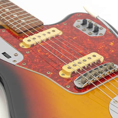 1999–2002 Fender Jaguar JG-66 MIJ Reissue – Sunburst w/ Fender Gig