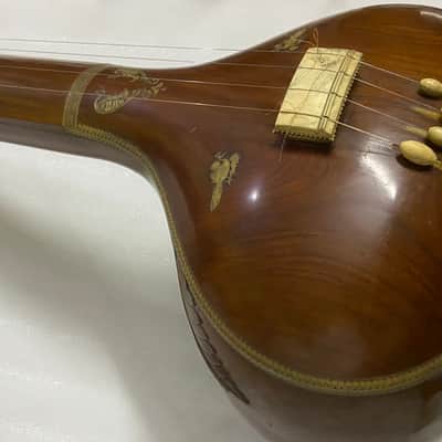Vintage amazing Rare Heren Roy Tanpura 65 years old amazing sound image 7