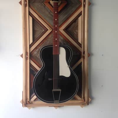 Silvertone 658 Archtop Acoustic 1966 Back And White image 1