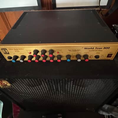 Eden Amplification World Tour 800 Head 2000s - Black image 4