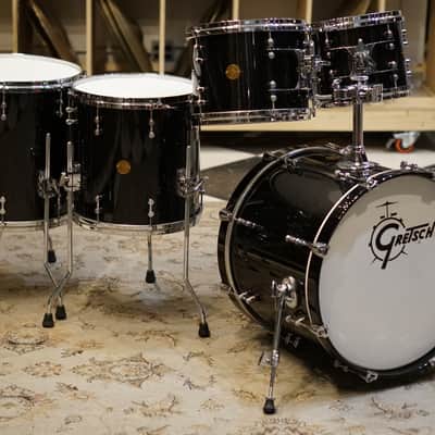 Gretsch New Classic Black Sparkle Lacquer 10-12-14-20 image 11