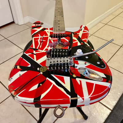 Eddie Van Halen Tribute Guitar Build, Frankenstein, Frankenstrat, EVH image 6