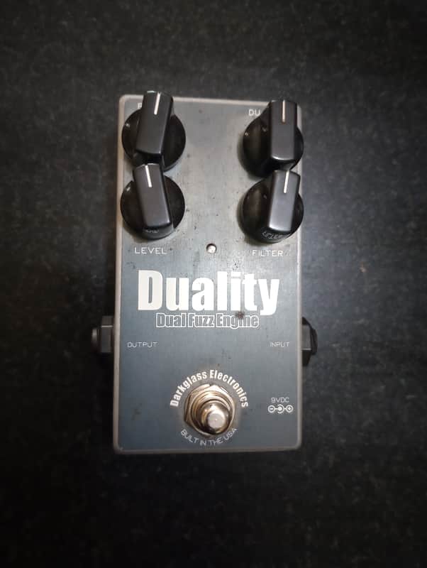 Darkglass Electronics Duality Dual Fuzz Engine V1 2013 - 2019 - Black / Silver image 1