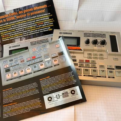 Yamaha  SU200  Sampler, Sequencer groovebox Excellent Condition in Box image 9