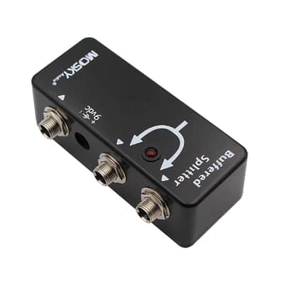 Mosky Buffered Splitter Guitar Bass Effects Pedal Tone Saver Buffer Pedal, FREE PICKS + HOLDER+ FREE SHIP USA image 4