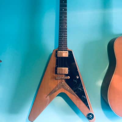 Gibson Flying V 80s reissue heritage - Natural image 1