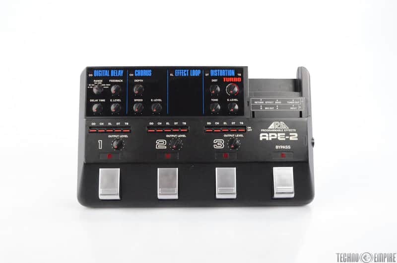 Aria APE-2 Programmable Multi-Effects Guitar Pedal APE2 #30338