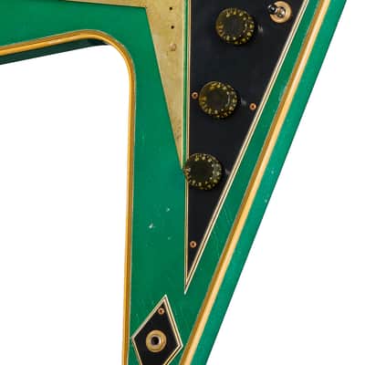 NEW! Gibson Custom Flying V Custom - Teal Sparkle Murphy Lab Heavy Aged - 2026 Custom Collection - Limited Edition - Authorized Dealer - Pre-Order image 8