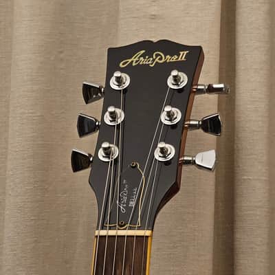 Aria Pro II Deluxe mini humbuckers 1981 - Cherry burst image 4