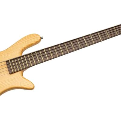 Warwick RockBass Streamer Standard, 5-String - Natural Transparent Satin image 15