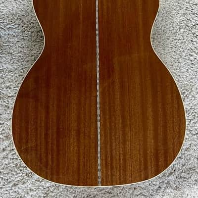 Zager ZAD-500MCE/N Solid Spruce/Mahogany Acoustic Electric OM Size + Case - Used image 12