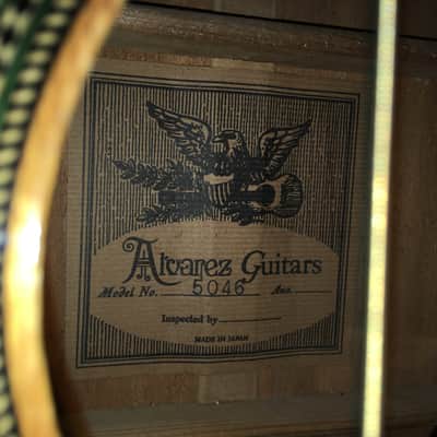 Alvarez 5046 Acoustic/Electric Guitar image 3