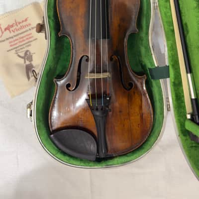 1850 Neuner & Hornsteiner workshop violin (Bavarian Mittenwald) image 11