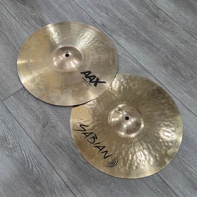Sabian 14" AAX Medium Hi-Hat Cymbals (Pair) (Gorgeous!) image 2