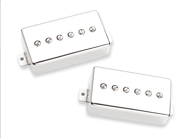 Seymour Duncan Phat Cat P-90 Soapbar Single Coil Set - Nickel image 1