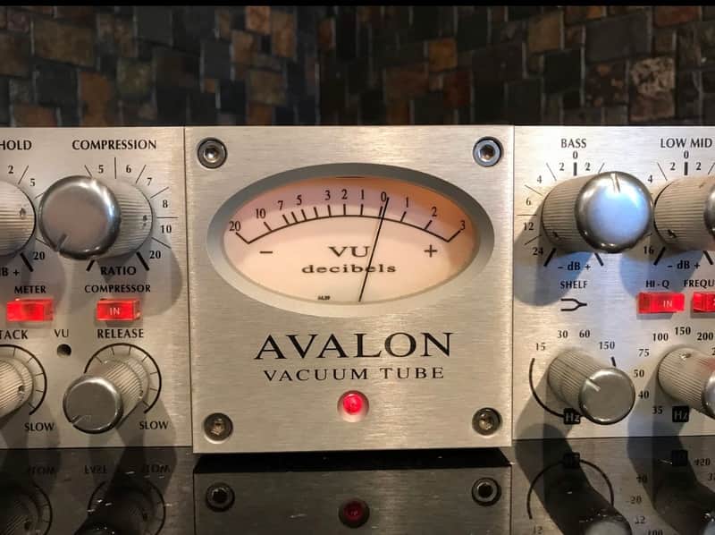 Avalon VT-737sp Tube Channel Strip 2006s - Silver image 1