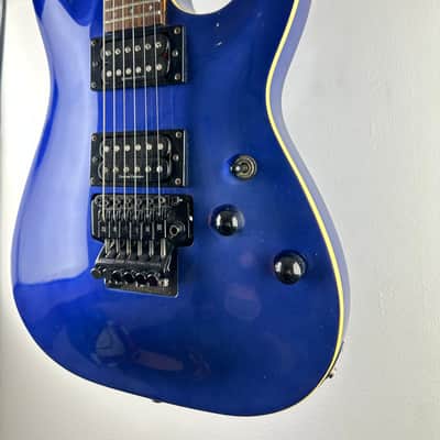 Schecter C-1 FR Diamond Series 2000s - Blue image 2