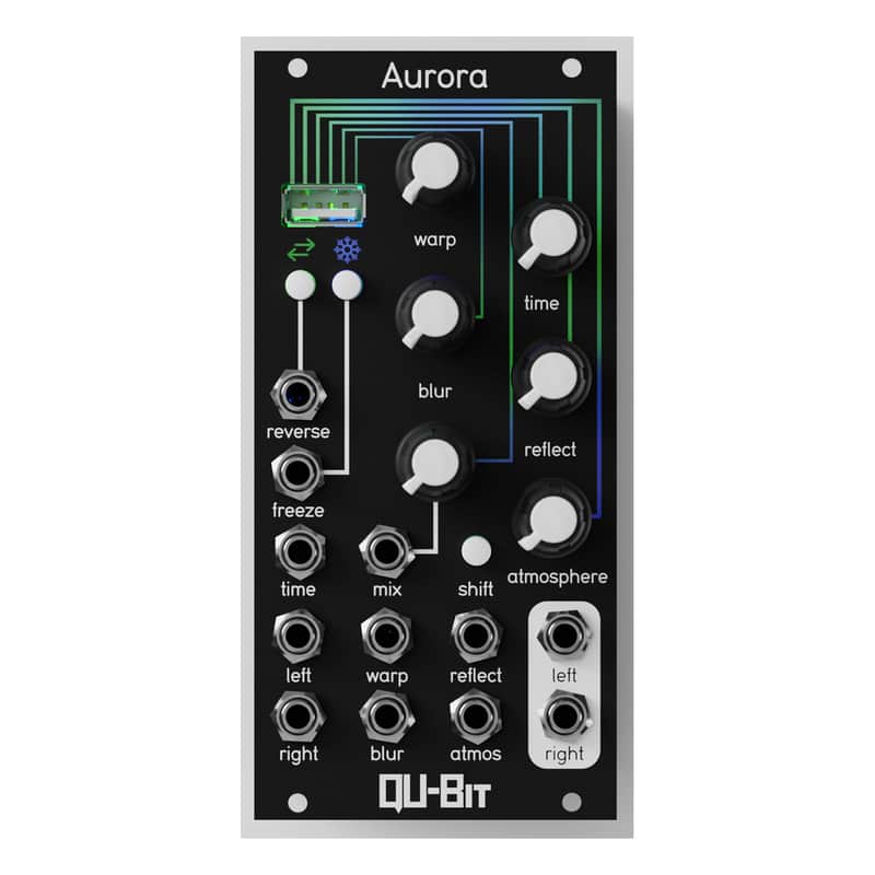 Qu-Bit Electronix Aurora Eurorack Spectral Reverb Module image 1