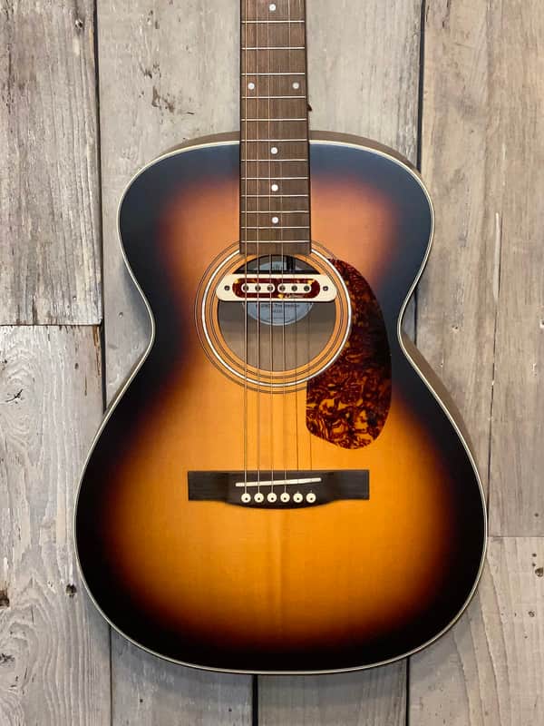 "New" Guild M-240E Troubadour Rosewood Fretboard  Acoustic-Electric Guitar - Vintage Sunburst image 1