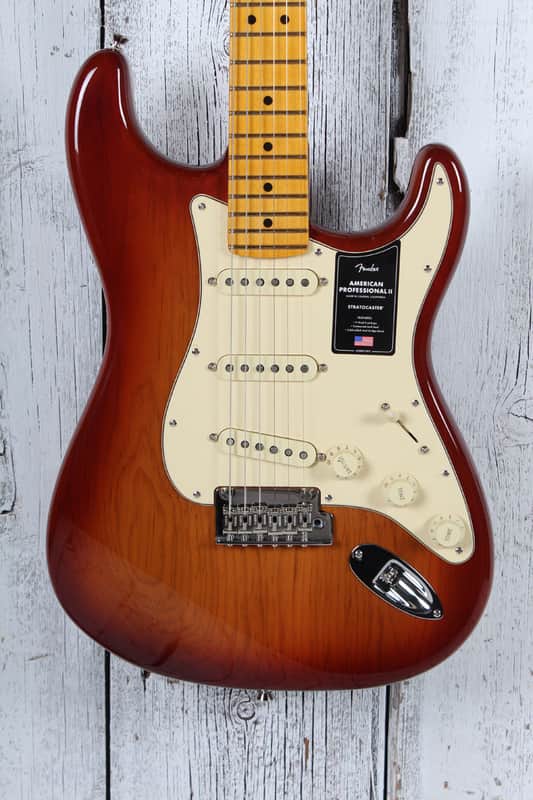 Fender American Professional II Stratocaster Electric Guitar with Hardshell Case image 1