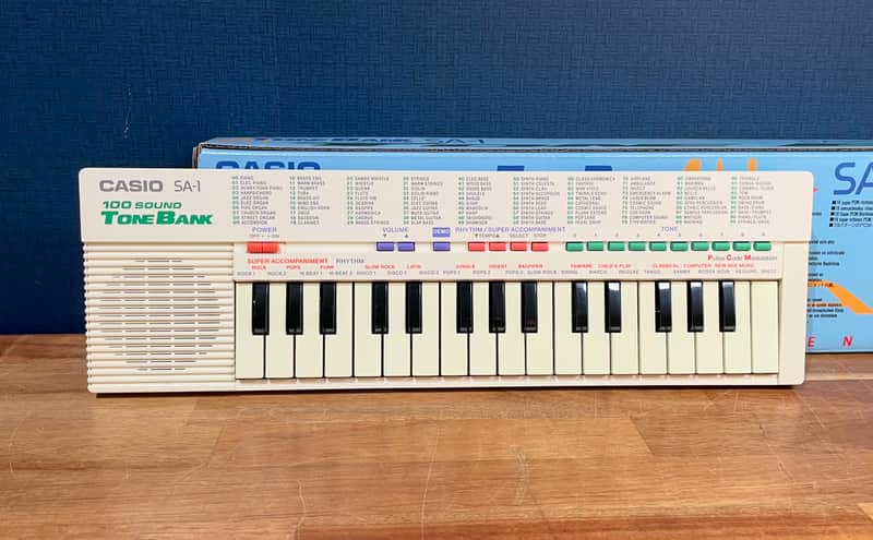 [Mint] Casio SA-1 ToneBank keyboard 80s Japan image 1