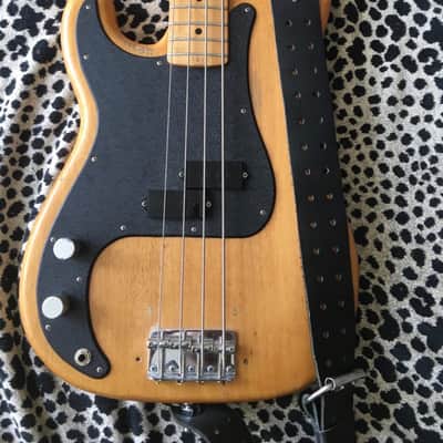 Left-handed Fernandes Burny Olds  from mid 1970s in Vintage Natural. image 1