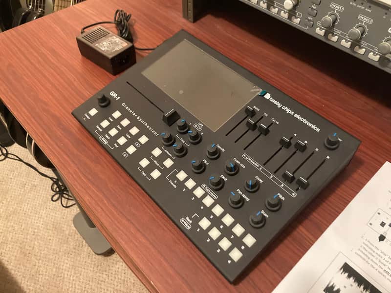 tasty chips electronics GR-1 Granular Synthesizer 2023 - Black image 1