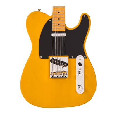 Vintage ReIssued Series V52 Electric Guitar - Butterscotch image 1
