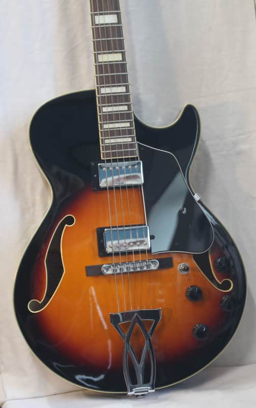 Ibanez AG75-BS Artcore with Rosewood Fretboard 2002 - 2017 - Brown Sunburst image 1