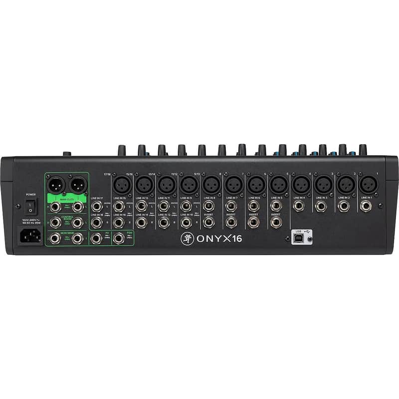 Mackie Onyx16 16-Channel Analog Mixer with Multitrack USB image 2