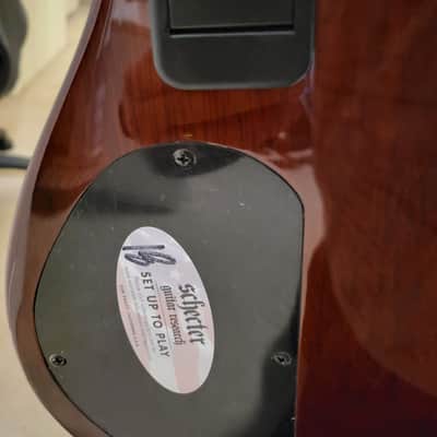 Lightly Used - Schecter Omen Extreme-4 Active 4-String Bass 2010s - Vintage Sunburst image 5