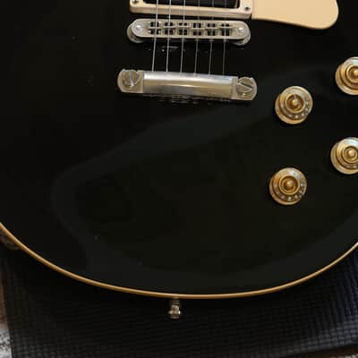 1995 Gibson Les Paul Standard Electric Guitar Black Ebony + OHSC image 5