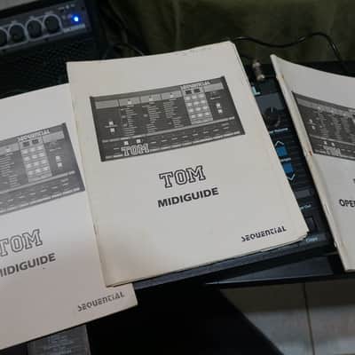 Sequential TOM 4-Voice Drum Machine 1985 - Black image 4