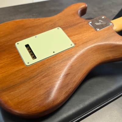 ESP SE Stratocaster Custom 80s Natural Mahogany Body USA Kent Armstrong Vintage American DiMarzio Pickup Brass Kahler Bridge Gotoh Switch MIJ Japan UK Fender Super Strat Parts Guitar Partscaster image 6