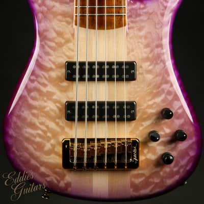 Spector NS-6 Neck Thru – Purple Daze image 3