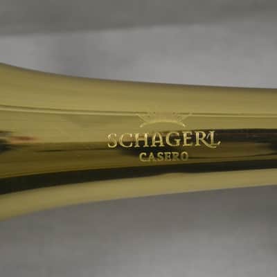 Trombón Sib/Fa Schagerl Casero en muy buen estado image 19