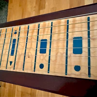 NEW Caladesi Stringmaster Style - real wood glow-in-the-dark fretboard image 4