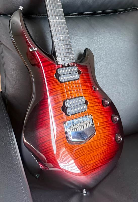 Ernie Ball Music Man John Petrucci Signature Majesty 6 Limited Edition 2019 - Tiger Eye image 1