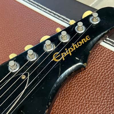 1967 Epiphone Olympic Mahogany w case image 13