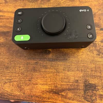 Audient EVO 4 USB Audio Interface 2020 - Black image 1