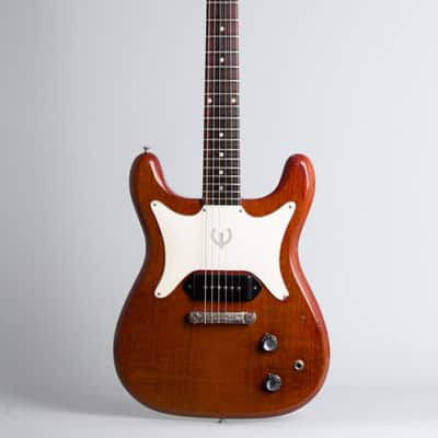Epiphone  Coronet SB-533 Solid Body Electric Guitar (1963), ser. #107934, tweed hard shell case. image 1