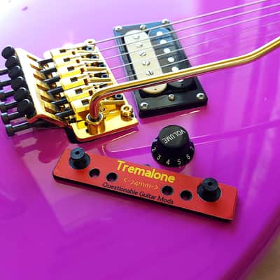 TremAlone For Kramer Baretta Special Tremolo Template *(74mm) image 1
