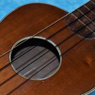 Harmony Johnny Marvin Professional Tenor "Prince of Wales" Ukulele 1930's - Natural image 11
