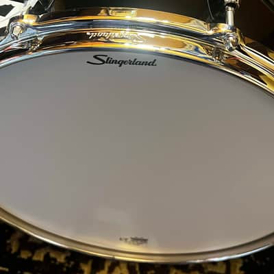 Slingerland 5.5" x 14" Studio King Snare Drum - Del Norte Black Lacquer image 6