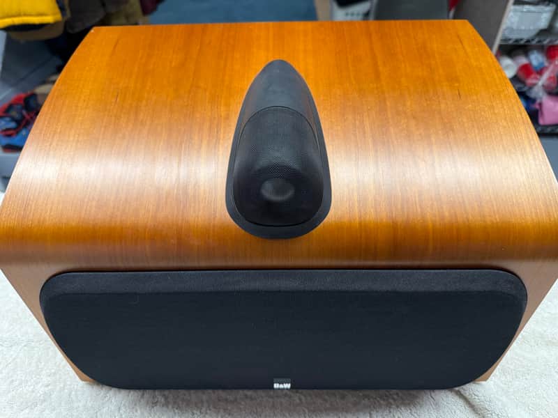 B&W HTM7 700 Series Speaker, Cherry Finish #4 image 1