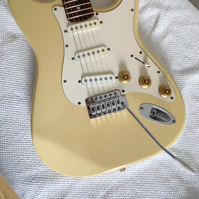 1980’s - 1990’s Vintage Starfire Stratocaster by EKS Tech Inc. Vintage Cream / Buttercream, Made in Japan. Upgraded, Serviced & Setup image 16