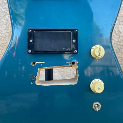 Scott Samick Explorer style - Blue image 4
